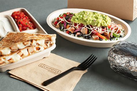 Chipotle Delivery Menu .